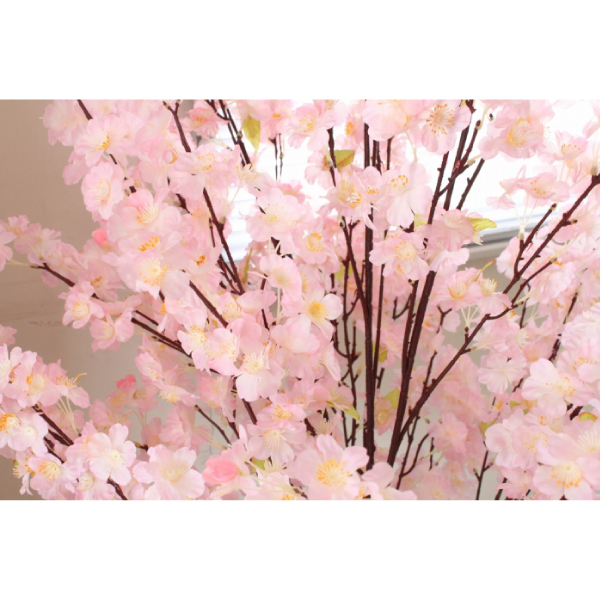 桜 造花 木 ピンク色の桜の鉢植え 特大 160cm 観葉植物 インテリア CT触媒 snb 