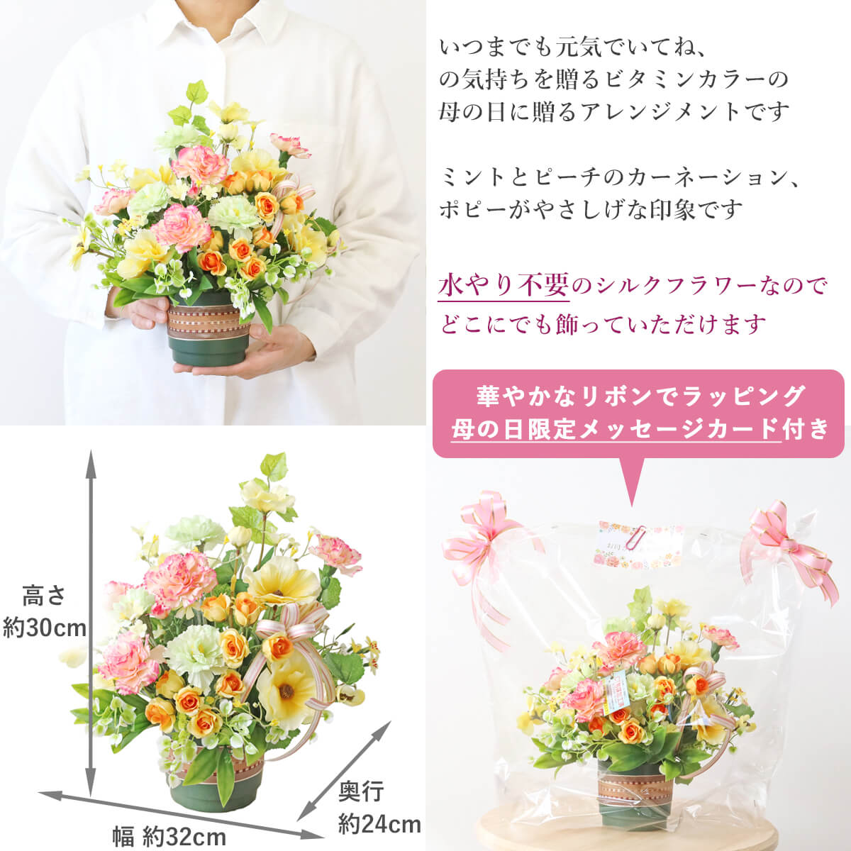 ��̓� ���� �s�[�`�J�[�l�[�V�����ƃK�[�x���̃r�^�~���J���[�̃A�����W �� �M�t�g CT�G�} �V���N�t�����[ �t�����[�A�����W�����g